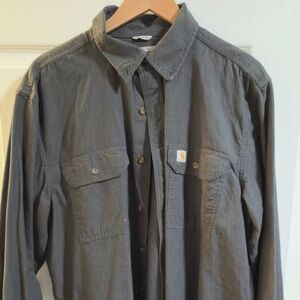 Carhartt Men's Dark Gray Shirt Jacket